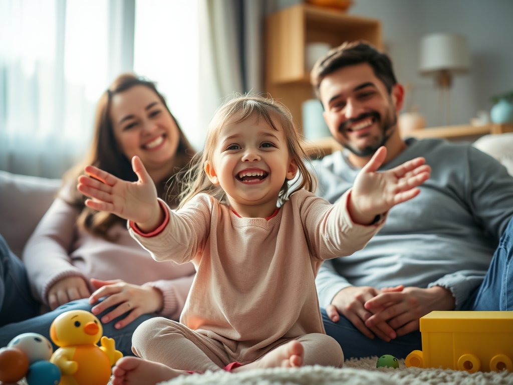 La petite fille et la séparation de papa&nbsp;maman